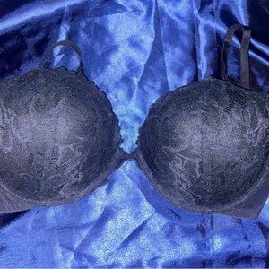 La SENZA Black Lace Push-Up Bra